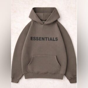 Fear of God Essentials Hoodie | Neutral Taupe | Unisex Fit
